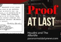 Harry Houdini and the afterlife, proof at last?