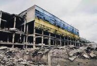 The devastation of Ukraine cover