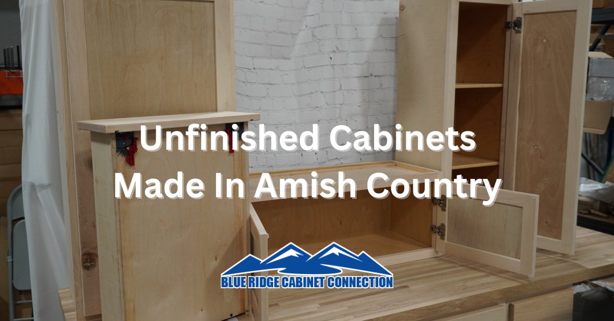 unfinished cabinets