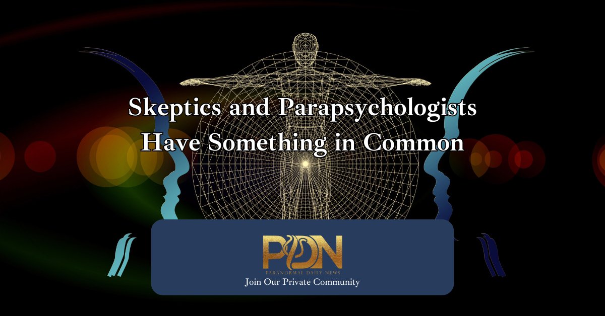 Skeptics and Parapsychologists Have Something in Common cover