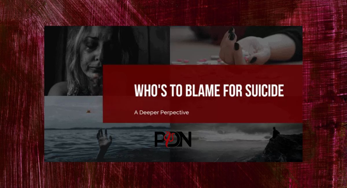 Who is to Blame For Suicide and Are They Punished? cover